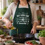 Personalised Not Every Chef Apron Name And Years Birthday Gift For Him
