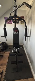 HOMCOM Full-Body Home Gym with 45kg Weights, Only collection , Read description 