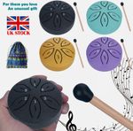 3 Inches 6 Notes Rain Drum Instrument Percussion Musical Instruments Unique Gift