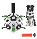 NEW Pet Dog Football Toy Puppy Outdoor Training Interactive Soccer Play Ball