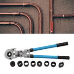 Hydraulic Plumbing Crimping Tool Plier Copper Pipe Crimper TH16-32mm V12-28mm UK