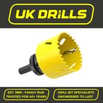 8% COBALT M42 BI METAL HOLESAW 4/6 TPI METAL STAINLESS WOOD