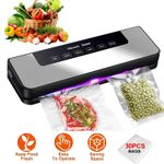 Electric Food Vacuum Sealer Automatic Dry Wet Sealing Packaging Machine +30 Bags