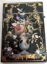Art Deco. Decoupage RARE Card Case