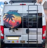 Stainless Steel Ladder - Boxer, Relay , Ducato & (Movano after the 2021 model)