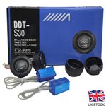 DDT-S30 180W 2.5CM Soft Dome Balanced Car Audio Speakers Tweeters Set 4Ohm UK
