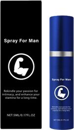 Men’s Vitality Spray – Long Lasting Freshness, Quick Dry Body Mist for Daily Use