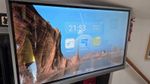 Smart Board, JYXOIHUB 55 Inch 4K UHD Digital Electronic Whiteboard and stand