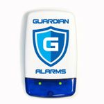 Dummy / Decoy Alarm Bell Box, Dual flashing LED's & printed security logo (G)