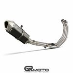 Exhaust for Yamaha YZF-R7 2021-2026 Low Level GRmoto Carbon
