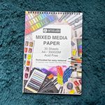 artstudio Mixed Media Paper Pad A4 300GSM 30 Sheets Acid Free White