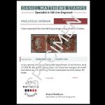 GB Penny Red Certification / Expertising - Opinion Certificate