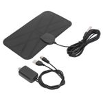 ༝Digital TV Antenna Indoor Terrestrial HD 4K 1080P Antenna 25DBI Gain Adhesive