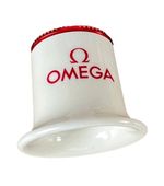 Genuine New OMEGA Watches Eye Loupe White/Red