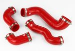 Silicone Intercooler Turbo Hoses fit MINI Cooper S N18 R55/R56/R57 Mk2 Red