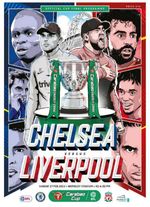 * 2022 CARABAO CUP FINAL - CHELSEA v LIVERPOOL - OFFICIAL PROGRAMME PRE-ORDER *