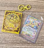 Jolteon Quicksand Card Holder Keychain *secret* with sealed EX.