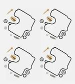 4x OE Kawasaki ZX6R G1 G2 1998 1999 Carb Carburettor Repair Kit 98 99 rebuild 