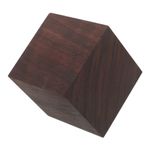 Durable Walnut Wood Craft Blocks for DIY Wood Carving Coffee Basswood Cubes