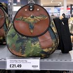 Falconry Cordura Camo BANDOLERO bag, Hunting bag Jungle Style with Belt