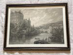 William Byrne engraving, Drawing T.Hearne, South East View of Bath 1792