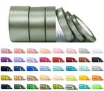 22 meter  of DOUBLE SIDED Satin Ribbon 6mm, 10mm, 15mm, 25mm,38mm,50mm Widths UK