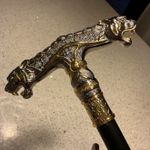Walking Stick /Tippling/Smuggling Flasks, Lighter, and Tablet Holder