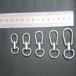 Falconry Swivels All Sizes (100% Stainless Steel, Dust Proof, Oval Shaped)