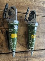 2 x Suprena PC-1062 Mini Jet Round Knife Fabric Air Cutter/Cut Textiles Machine