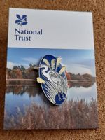 National Trust FRENSHAM LITTLE POND Heron Charity Pin Badge 