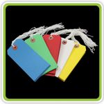 Luggage Tags ID Labels Colours Pre strung Gift Identifications Tag 54mm x 29mm