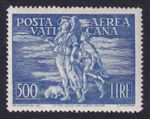 VATICAN CITY 1948 Air 500l. Ultramarine SG 138 MLH/* (CV £1000)