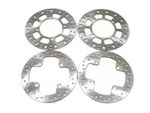 2x Front 2x Rear Discs For Yamaha YFM 550 / 700 grizzly