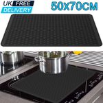 Large Electric Induction Hob Stove Cover Protector Heat Resistant Mat Protector