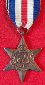 British Issue Original Medal THE FRANCE AND GERMANY STAR 1939-45