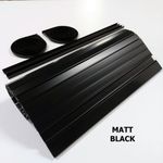 Tambour Door ( Roller Door ) Campervan Motorhome Quality MATT BLACK finish