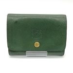 IL BISONTE Coin Card Case Used