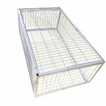 Pigeon Cage Sturdy Rectangular Iron Pigeon Cage Heavy-Duty for Lofts