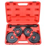 5PC Coil Spring Compressor Telescopic Repair Tool Kit For Mercedes Benz Set