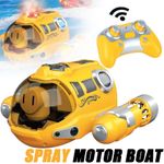 Mini RC Submarine Electric Speed Boat Remote Control Diving Model Toy for Kids