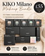 Brand New In Box Kiko Milano Makeup Bundle