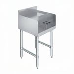 18.5 in. x 18 in. x 30 in. Underbar Stainless Steel Blender Station Flat Top