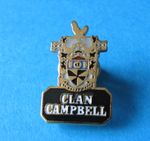 Clan Campbell Coat of Arms Whisky pin badge. Scotch Whiskey. Enamel