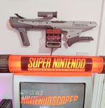 Retro Super Nintendo- Famicom Scope Stand - desk wall bracket, World Exclusive