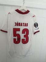 JÓNATAS XAVIER ZAMITH OLIVEIRA NORO SC BRAGA Match Issued Shirt with COA 