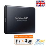 Portable External Hard Drive USB 4TB High Capacity Storage for PC Laptop Mac
