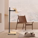 Floor Book Stand for Reading Hand Adjustable Height Magazine Holder Baking Paint