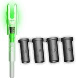 6PCS G Lighted Nocks for Arrows with .165 .204 .233 .244 .246 inside Diameter wi