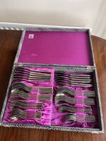 62-Piece Vintage AMC "Elypsis" 18/10 Stainless Steel Boxed Cutlery Set/Canteen