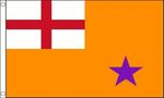 ORANGE ORDER FLAG 5' x 3' Northern Ireland Ulster Loyalist Boyne Standard